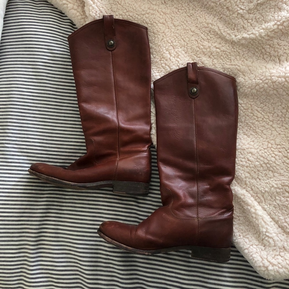 Frye Melissa button boots